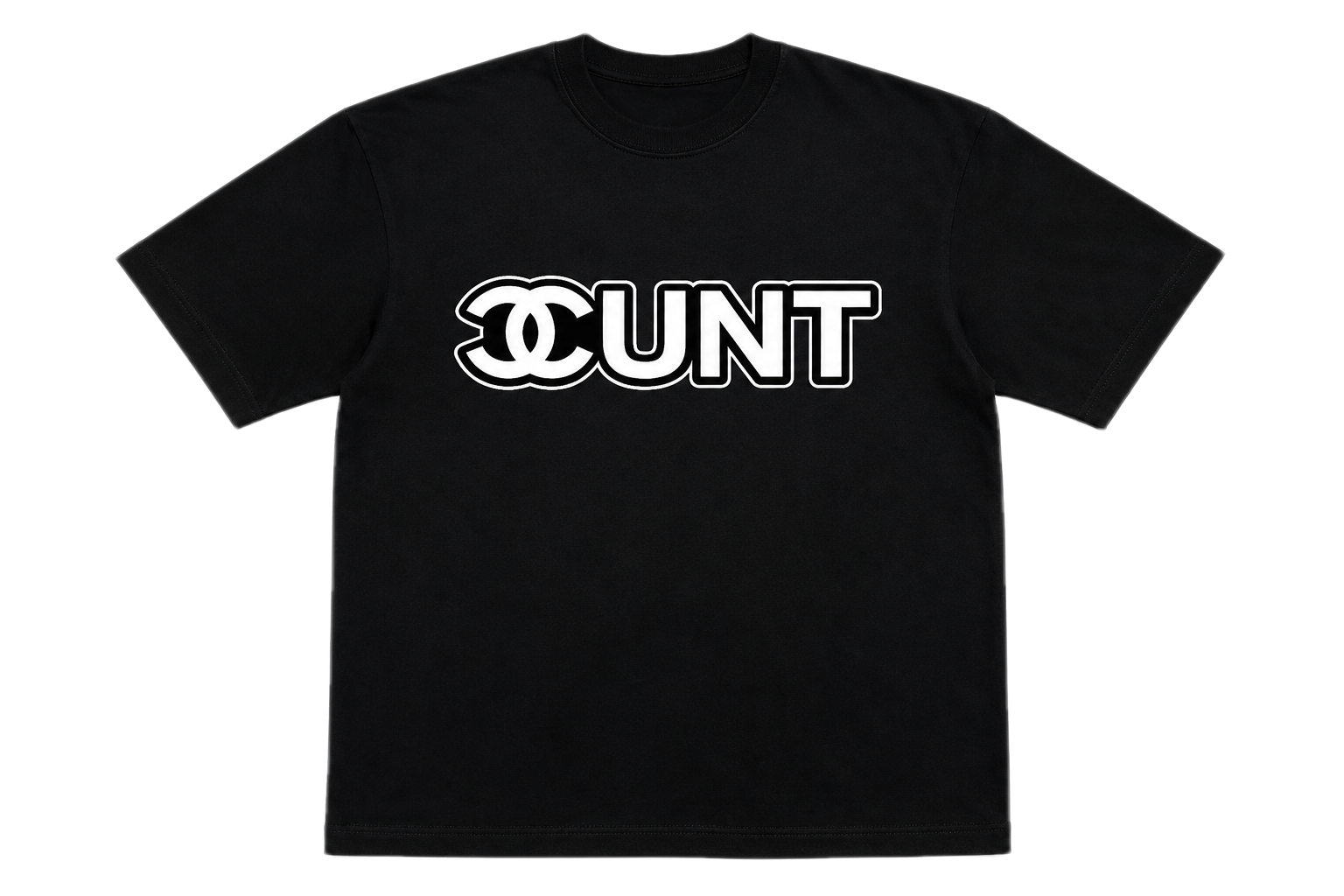 Black-White Cunt Tee