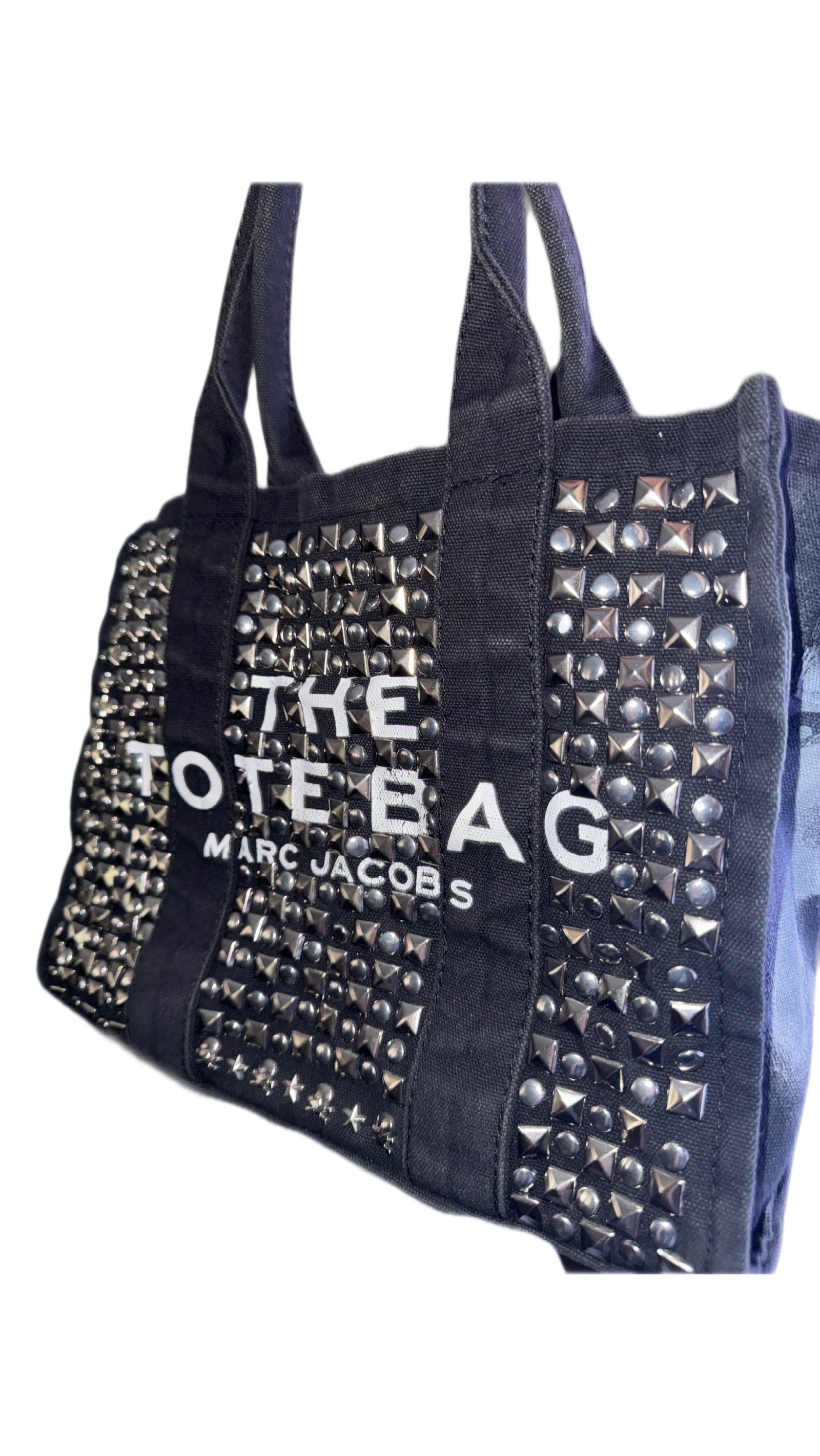 Alternate view of the Marc Jacobs studded black tote bag