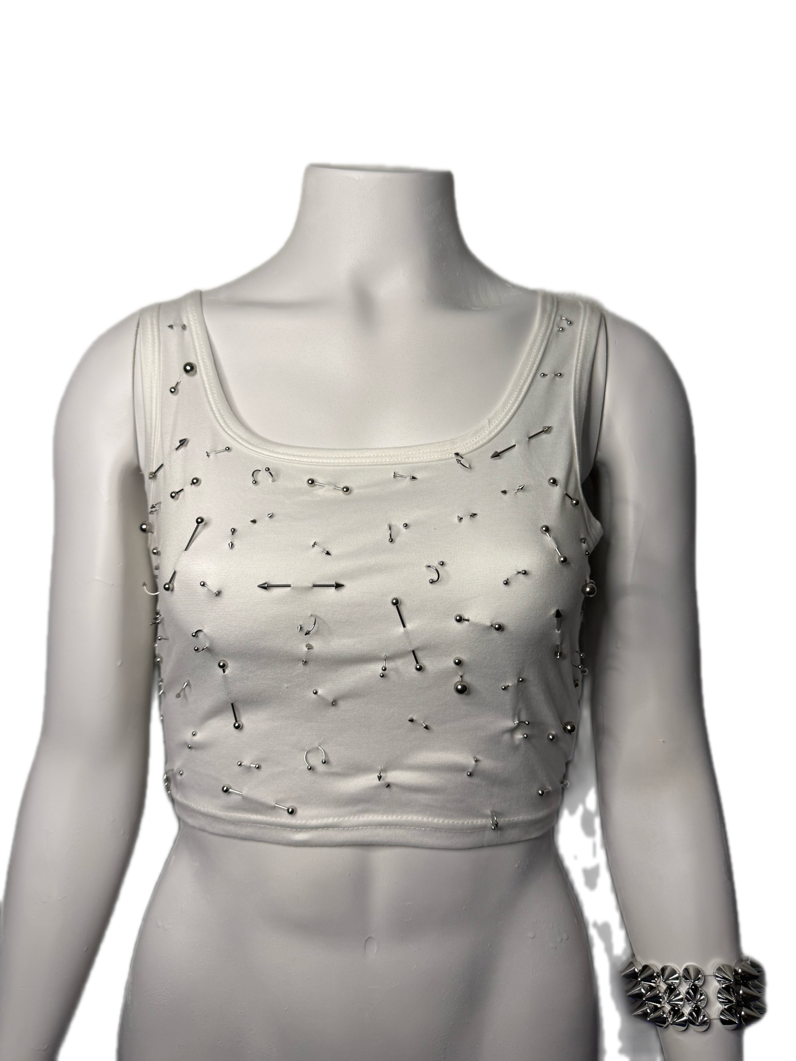 Pierced Up Tank Top