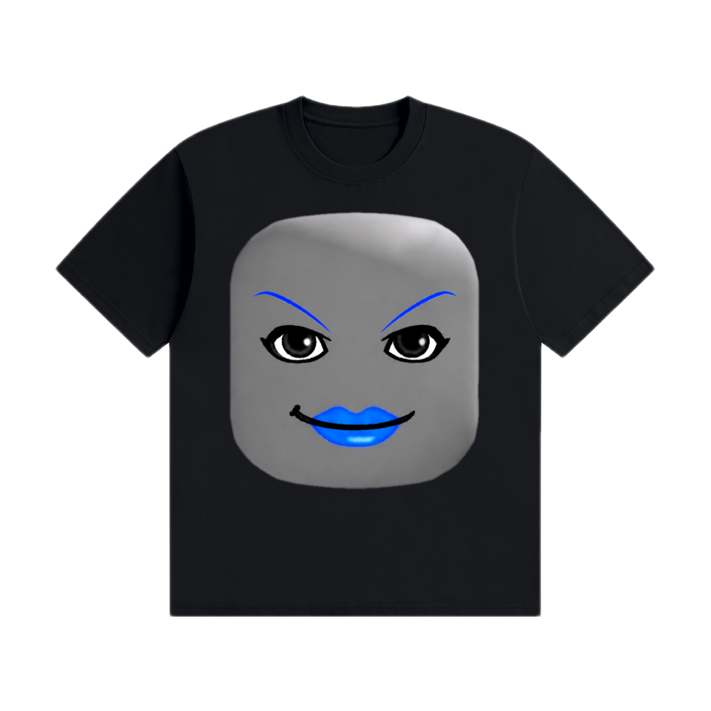 Blue Roblox Colorful Punk T-Shirt