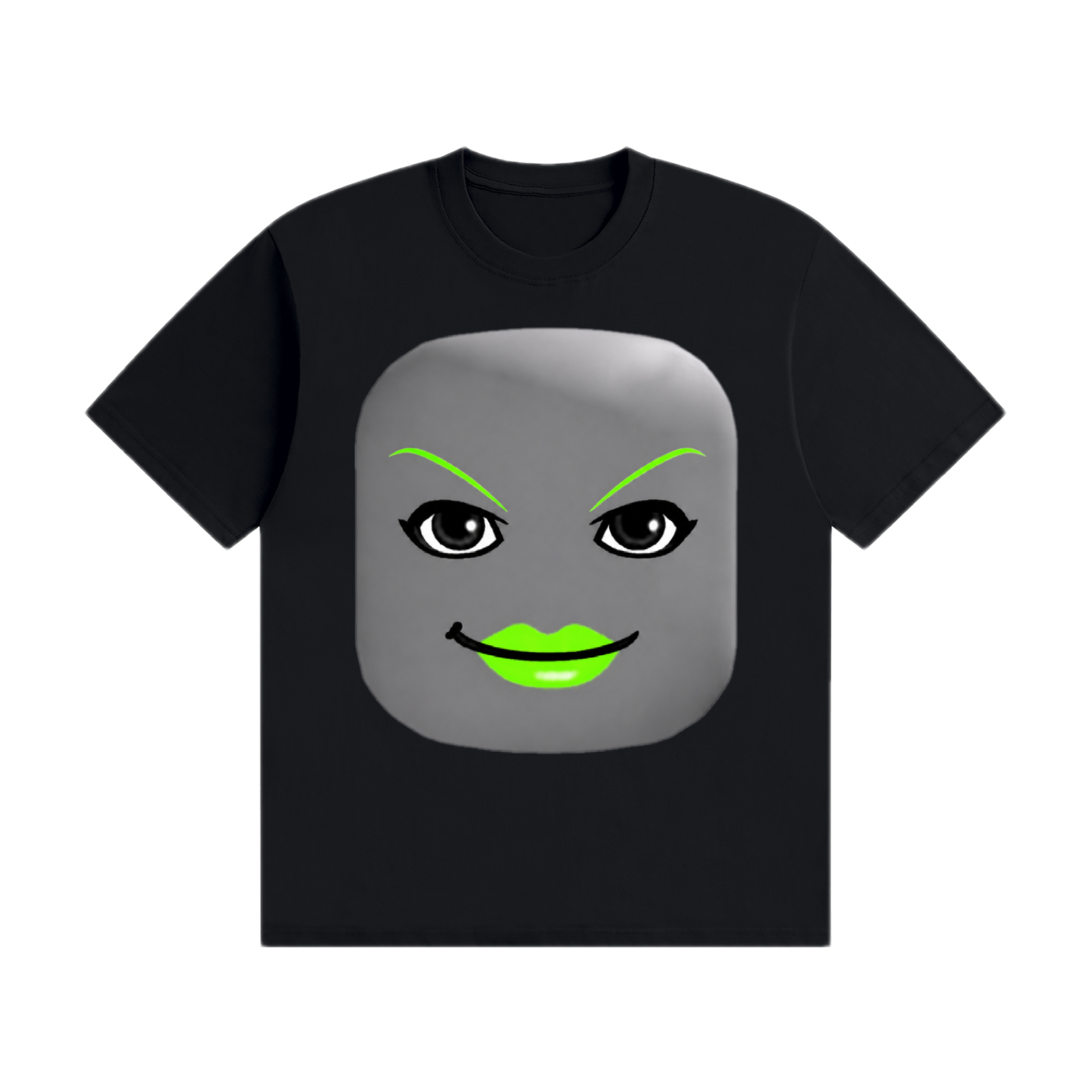 Green Roblox Colorful Punk T-Shirt